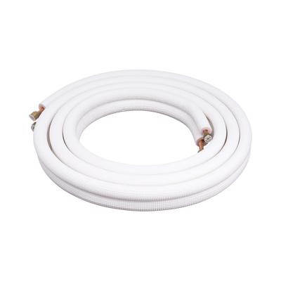 Kit de tubería   1   4"  y 3   8 "   Capacidad para minisplit AUFIT   1 Tonelada   Cinta aislante   Accesorios   Longitud de 4 metros