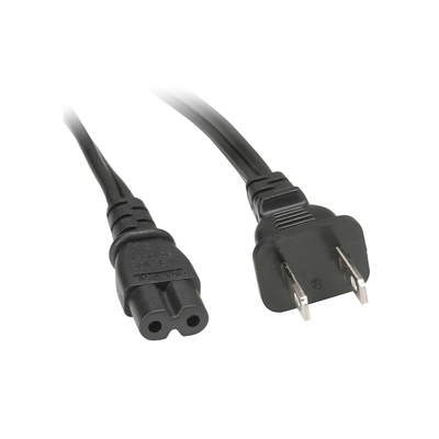 Cable de Alimentación Eléctrica para 120-240 Vca   1. 8 metros   2 lineas