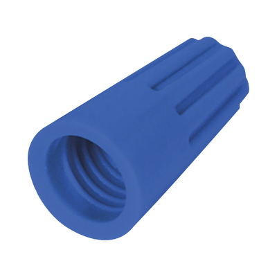 Capuchón roscable   14 AWG   Azúl   Paquete de 25 piezas.