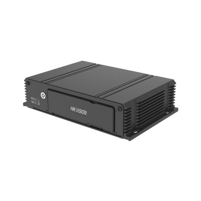 DVR Móvil 2 Megapixel (1080p)   4 Canales TURBOHD   Tecnología IA Integrada   Soporta 4G   GPS   Sensor G   Soporta 2 Memorias SD (512 GB Total)   Alarmas I O