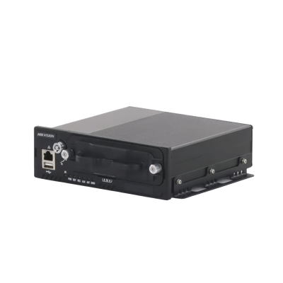 DVR Móvil 1080p (2 Megapixel)   4 Canales TURBO   Sensor G   Compatible IA   Soporta 2 HDD   Alarmas I O   Salida de Video   Incluye 1 SSD de 1 TB