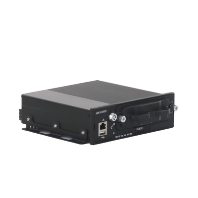 DVR Móvil 1080p (2 Megapixel)   4 Canales TURBO   Sensor G   Compatible IA   Soporta 2 HDD   Alarmas I O   Salida de Video   Incluye 1 SSD de 1 TB