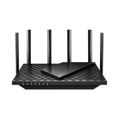 Router WiFi 6 Doble Banda   AX5400 MU-MIMO 4X4 y OFDMA   1 puerto WAN 10 100 1000 Mbps   4 puertos LAN 10 100 1000 Mbps   1 puerto USB 3.0    6 potentes antenas   Administración App (Tether) o Página web   Protección HomeShield