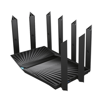 Router WiFi 6 Triple Banda AX6600 MU-MIMO   1 Puerto WAN LAN 2.5 Gbps   1 Puerto WAN LAN 1Gbps   3 Puertos LAN 1Gbps   2 puerto USB 3.0   OneMesh ™   Adminitración App (Tether) o Página web   Protección HomeShield
