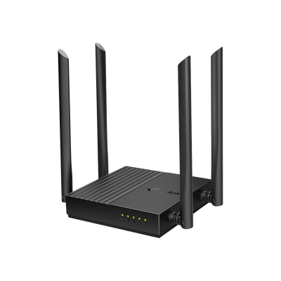 Router Inalámbrico AC 1200   Doble Banda MU-MIMO   1 puerto WAN 10 100 1000 Mbps   4 puertos LAN 10 100 1000 Mbps   Compatible con EasyMesh   Administración Web o App Tether