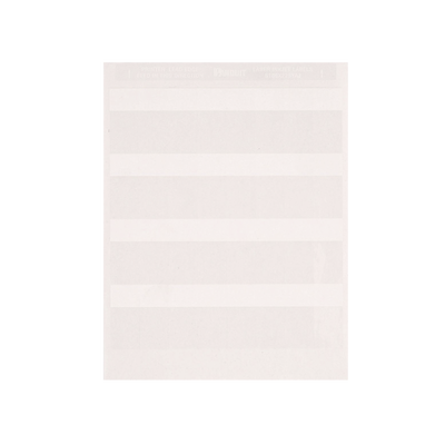 Hojas con 1000 Etiquetas para Impresora Láser Inyección de Tinta, para Patch Panel, Face Plate o Cajas Superficiales, Para Identificación 4 Puertos, Color Blanco