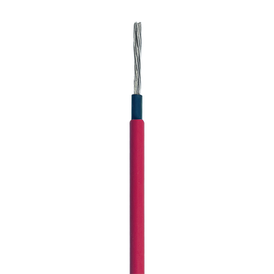 Cable Fotovoltaico Rojo   Cobre Estañado   6 mm² (10 AWG)   2000V   Rollo 100m   UL 4703 y TUV