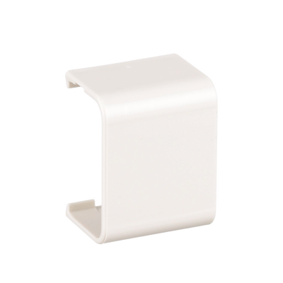 Unión recta, para uso con canaleta LD10 LDPH10, material ABS, Color Blanco Mate