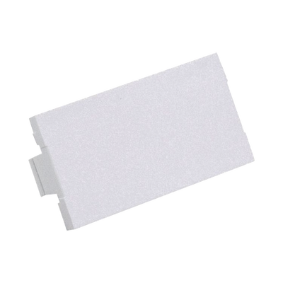 Módulo de tapa ciega (Inserto Ciego), de 1 3, Color Blanco Mate, 1 Pieza
