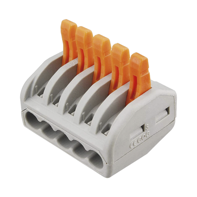 Conector Compacto para 1 Cable de Entrada 4 Cables de Salida   Cables Compatibles 12AWG-28AWG