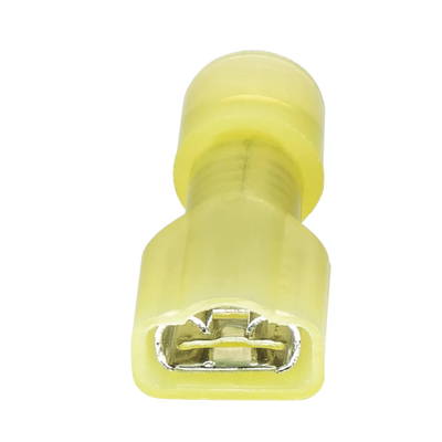 Terminal hembra aislada completa   para cables 12-10 AWG   Para baterías con terminal F1   Paquete de 25 piezas
