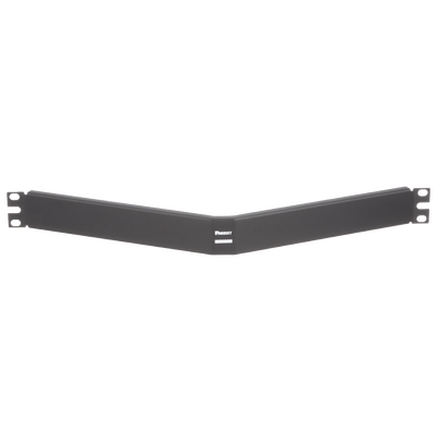 Tapa Ciega Para Rack Estándar de 19in, Angulado, de Acero, 1UR, Color Negro