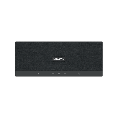Altavoz y Micrófono portátil   Bluetooth   Conexión USB   2 Micrófonos de 5W   Salas Medianas   Botones Touch   Linkvil