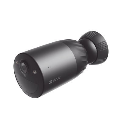 Cámara WIFI   4K   Batería Recargable Compatible con Panel Solar CS-CMTSOLARPANEL-E  2.8mm   Conector Tipo C   Audio Dos Vías   Visión Nocturna en Color   Protección IP65  Ranura para Memoria 512 GB