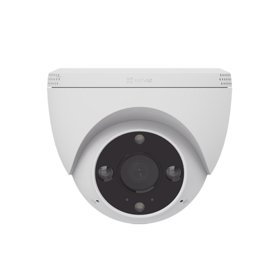 Domo IP 3 Megapíxel (2K)   Wi-Fi   Sirena y Estrobo  Audio de Dos Vías   Detección Humana y Vehiculo   Notificación Push   Audios Personalizables   Ranura Para Memoria hasta 512GB   Uso en Exterior IP67