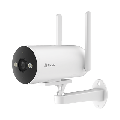 Cámara Bala   4G   Resolución 3 Megapixel (2K)   Visión Nocturna en Color   AI Detección de Humanos y Vehículos   Defensa Activa con Sirena y Luz Estroboscópica   IP67
