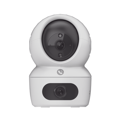 Cámara PT Doble Lente   4 Megapíxel   Wi-Fi   IA Detección Humana   Visión Nocturna a Color   Audio Bidireccional