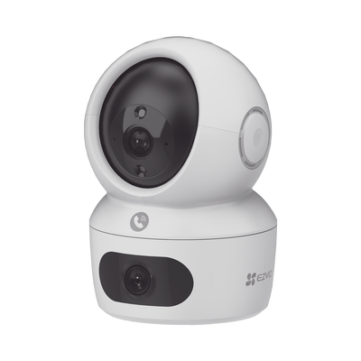 Cámara PT Doble Lente   4 Megapíxel   Wi-Fi   IA Detección Humana   Visión Nocturna a Color   Audio Bidireccional