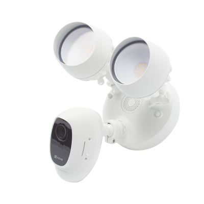 Cámara IP 2 Megapíxel    Wi-Fi   Luz Ultrabrillante   Audio de dos vías   Sirena Integrada   Sensor PIR   Ranura para Memoria