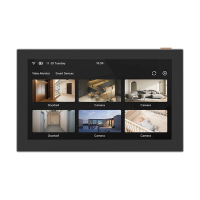Pantalla Inalámbrica   Con Batería Recargable 4600mAh   Wi-Fi   Ideal Para Escritorio o Pared    Vista en Vivo de Cámaras EZVIZ   Compatible con Videoportero CS-HP7  para ver Cámara y Apertura Remota    Audio de Dos Vías