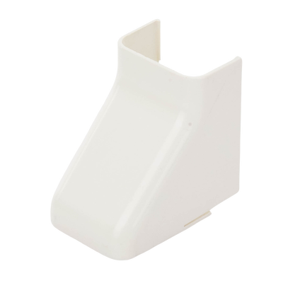 Conexión para techo falso entrada, para uso con canaleta LD10, material ABS, Color Blanco Mate