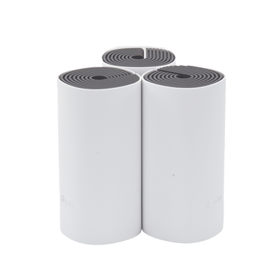 Kit de Router inalámbrico mesh Deco E4 para Hogar   Doble banda AC 1200    2 puertos 10 100 Mbps   Compatible con amazon alexa.