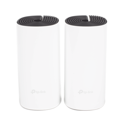 KIT 2 Routers Inalámbricos MESH Interior para Hogar   Doble Banda Wi-Fi 5 AC1200 Mbps   2 Puerto Gigabit WAN LAN   2 Antenas Internas   Administración Mediante la App Deco (iOS, Android)