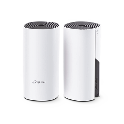 KIT 2 Routers Inalámbricos MESH Interior para Hogar   Doble Banda Wi-Fi 5 AC1200 Mbps   2 Puerto Gigabit WAN LAN   2 Antenas Internas   Administración Mediante la App Deco (iOS, Android)