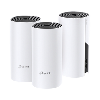 KIT 3 Routers Inalámbricos MESH Interior para Hogar   Doble Banda Wi-Fi 5 AC1200 Mbps   2 Puerto Gigabit WAN LAN   2 Antenas Internas   Administración Mediante la App Deco (iOS, Android)