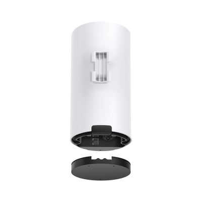 Router Inalámbrico MESH Exterior para Hogar   Doble Banda Wi-Fi 6 AX3000 Mbps   2 Puerto Gigabit WAN LAN   Puertos PoE 802.3 af at Entrada   2 Antenas Internas   Protección IP65   Administración Mediante la App Deco (iOS, Android)