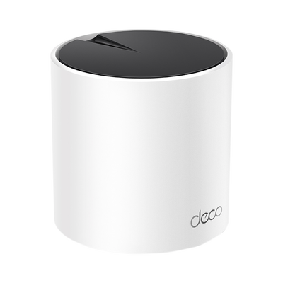 Router Inalámbrico MESH Interior para Hogar   Doble Banda Wi-Fi 6 AX3000 Mbps   3 Puerto Gigabit WAN LAN   2 Antenas Internas   Administración Mediante la App Deco (iOS, Android)   Protección HomeShield