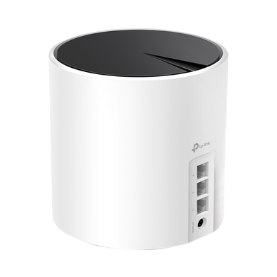 Kit 2 Routers Inalámbricos MESH Interior para Hogar   Doble Banda Wi-Fi 6 AX3000 Mbps   3 Puerto Gigabit WAN LAN   2 Antenas Internas   Administración Mediante la App Deco (iOS, Android)   Protección HomeShield