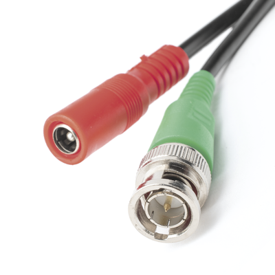 Cable coaxial ( BNC RG59 ) + Alimentación   SIAMÉS   20 Metros   Aleación Cobre + Aluminio CCA   Para Cámaras 4K    Uso interior y exterior