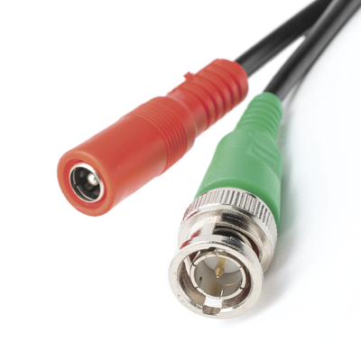 Cable coaxial ( BNC RG59 ) + Alimentación   SIAMÉS   20 Metros   100 % COBRE   Para Cámaras 4K    Uso interior y exterior