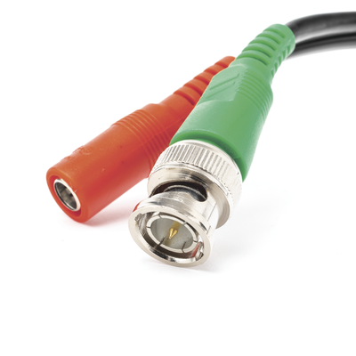 Cable coaxial ( BNC RG59 ) + Alimentación   SIAMÉS   50 Metros   100 % COBRE   Para Cámaras 4K    Uso interior y exterior