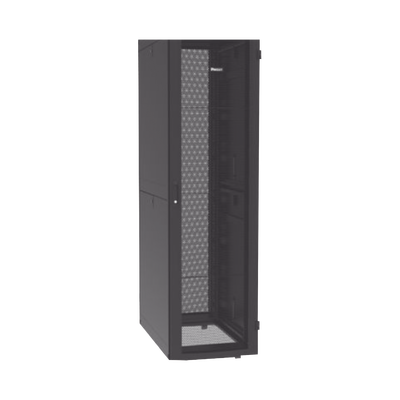 Gabinete Net-Verse para Centros de Datos, 45UR, 600mm de Ancho, 1200mm de Profundidad, Fabricado en Acero, Color Negro