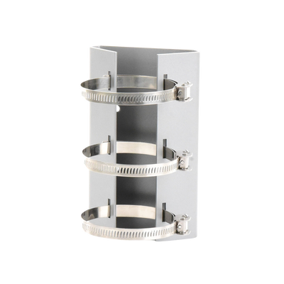 Montaje de Poste para PTZ   Acero Inoxidable   Compatible con PTZ HIKVISION