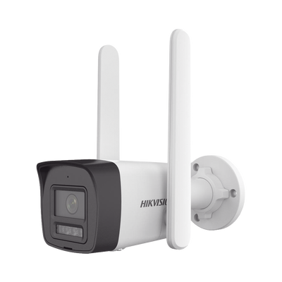 [Dual Light + 4G] Bala IP 4 Megapixel   Lente 2.8 mm   30 mts IR + 30 mts Luz Blanca   Micrófono Integrado   ACUSENSE Lite   Exterior IP67   H.265   Micro SD
