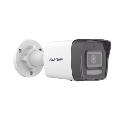 [Dual Light] Bala IP 4 Megapixel   Lente 2.8 mm   30 mts IR + 30 mts Luz Blanca   Micrófono Integrado   ACUSENSE Lite   Exterior IP67   H.265   PoE    Micro SD