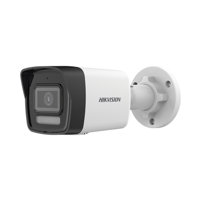 [Dual Light] Bala IP 8 Megapixel (4K)   Lente 2.8 mm   30 mts IR + 30 mts Luz Blanca   Micrófono Integrado   ACUSENSE Lite   Exterior IP67   H.265   PoE    Micro SD