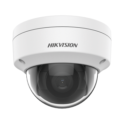Domo IP 4 Megapixel   Lente 2.8 mm   30 mts IR   WDR 120 dB   Exterior IP67   Hik-Connect P2P   H.265+   PoE   ONVIF