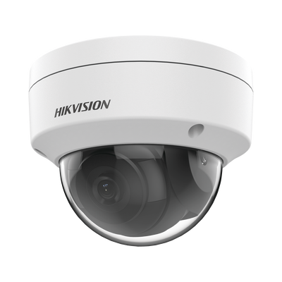 Domo IP 4 Megapixel   Lente 2.8 mm   30 mts IR   WDR 120 dB   Exterior IP67   Hik-Connect P2P   H.265+   PoE   ONVIF