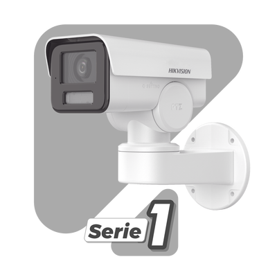 Bala IP PTZ 4 Megapixel   Lente Mot. 2.8 a 12 mm    Luz IR 50 mts   WDR 120 dB    PoE   IP66   Microfono Integrado   Micro SD   Ultra Baja Iluminación