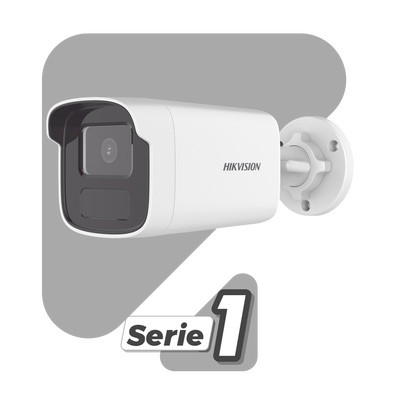[Dual Light] Bala IP 8 Megapixel  (4K)   Lente 4 mm   50 mts IR + 50 mts Luz Blanca   Micrófono Integrado   ACUSENSE Lite   Exterior IP67   H.265   PoE    Micro SD