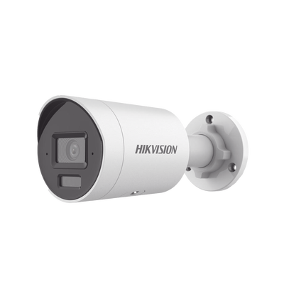 [Dual Light + 2 Micrófonos Integrados] Bala IP 2 Megapixel   Lente 2.8 mm   40 mts Luz Blanca + 40 mts IR   ACUSENSE   Exterior IP67   WDR 120 dB   PoE    Micro SD   Metal   ACUSEARCH