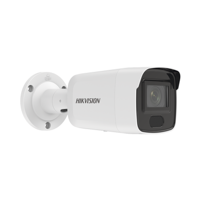 Bala IP 8 Megapixel   Lente 2.8 mm   40 mts IR   Exterior IP67   PoE   DARKFIGHTER   Alarmas y Audio I O   ONVIF   Micro SD   4 Analíticos: AcuSense, Deteccion Facial, Conteo de Personas por Cruce y Zona