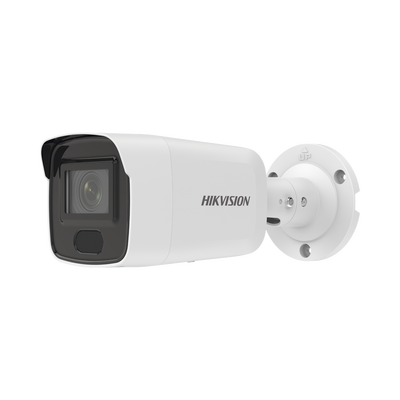 Bala IP 8 Megapixel   Lente 2.8 mm   40 mts IR   Exterior IP67   PoE   DARKFIGHTER   Alarmas y Audio I O   ONVIF   Micro SD   4 Analíticos: AcuSense, Deteccion Facial, Conteo de Personas por Cruce y Zona
