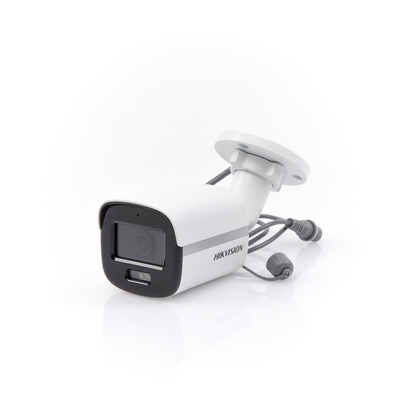 [ColorVu] Bala TURBOHD 3K (5 Megapixel)   Lente 2.8 mm   Micrófono Integrado   Luz Blanca 20 mts   Exterior IP67   dWDR   4 Tecnologías