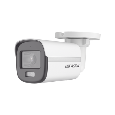 [ColorVu] Bala TURBOHD 3K (5 Megapixel)   Lente 2.8 mm   Micrófono Integrado   Luz Blanca 20 mts   Exterior IP67   dWDR   4 Tecnologías