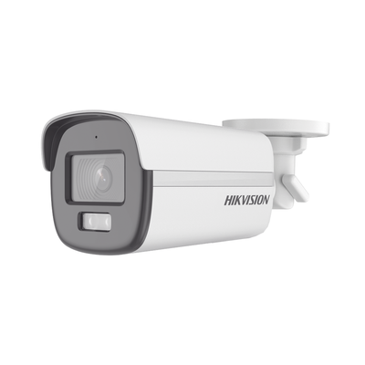 [ColorVu] Bala TURBOHD 3K (5 Megapixel)   Lente 3.6 mm   Micrófono Integrado   Imagen a Color 24 7   Luz Blanca 40 mts   Exterior IP67   dWDR   4 Tecnologías   Metal